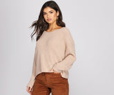 Knot So Innocent Strickpullover
